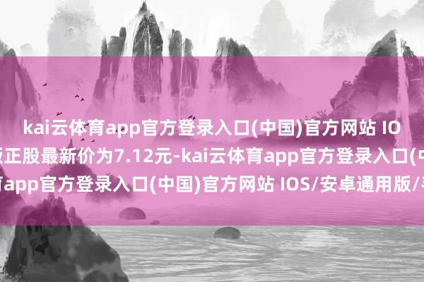 kai云体育app官方登录入口(中国)官方网站 IOS/安卓通用版/手机版正股最新价为7.12元-kai云体育app官方登录入口(中国)官方网站 IOS/安卓通用版/手机版